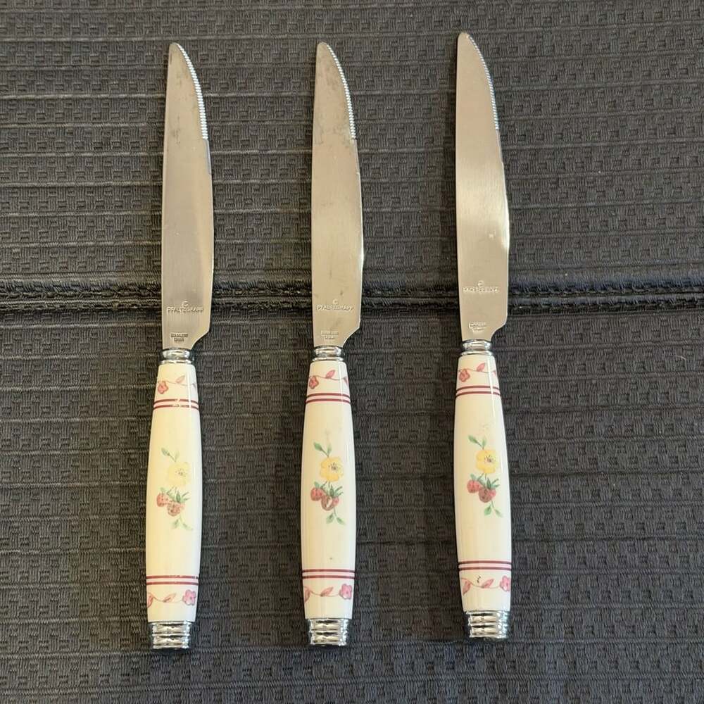 Pfaltzgraff Delicious Steak Knives Set Of 3